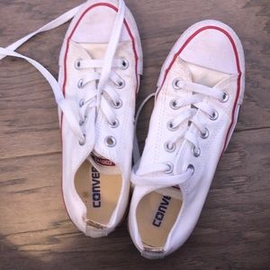 White Converse All Star